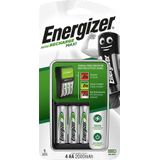 Energizer Maxi ACCU HR6 POW batterijlader + 2 AA 2000 mAh batterijen