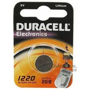 Lithium Knoopcel Batterij DURACELL DL1220 CR1220