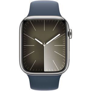 Smartwatch Apple S9 1,9" Blauw Zilverkleurig Ø 45 mm