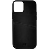 Senza Pure Leather Cover with Card Slot Apple iPhone 13 Deep Black