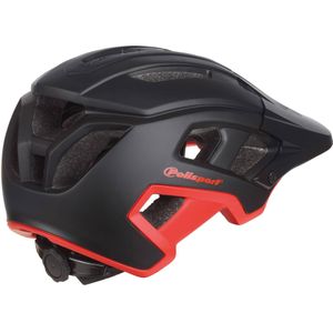 Fietshelm Polisport Mountain Pro M 55-58 cm - zwart / rood