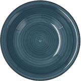 Diep bord Quid Vita Keramisch Blauw (ø 21,5 cm) (12 Stuks)