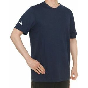Heren-T-Shirt met Korte Mouwen Nike CJ1682-002 Navy Maat S