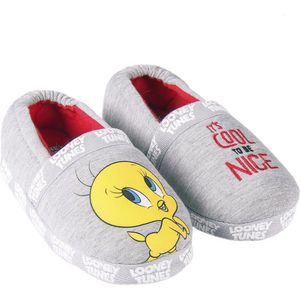 Slippers Voor in Huis Looney Tunes Lichtgrijs Schoenmaat 28-29
