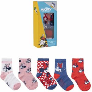 Sokken Minnie Mouse 5 Onderdelen Schoenmaat 31-34