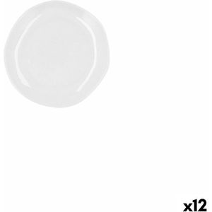 Dessertbord Ariane Earth Keramisch Wit 16 cm (12 Stuks)