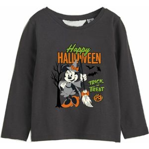 Shirt met lange mouwen voor kinderen Minnie Mouse Halloween Donker grijs Maat 3 Jaar