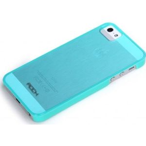 Rock Texture Semi Transparent Case Apple iPhone 5/5S/SE Blue