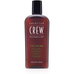 American Crew 3in1 Tea Tree shampoo, conditioner and body wash 100ml