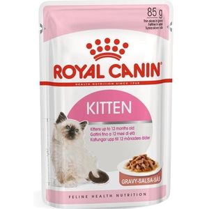 Royal Canin FHN Kitten Instinctive in gelei - natvoer voor kittens - 12x85g
