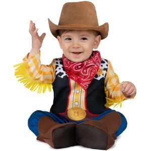 Kostuums voor Baby's My Other Me Cowboy (4 Onderdelen) Maat 7-12 Maanden