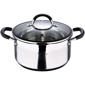 Kookpot met Deksel Masterpro foodies bgmp-1502-bk Roestvrij staal (5 L) 24 x 12 cm