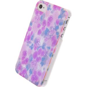 Xccess Oil Cover Apple iPhone 4/4S Yellow Flower