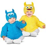 Kostuums voor Baby's My Other Me Omkeerbaar Monster 6-12 Maanden (2 Onderdelen) Maat 6-12 Maanden