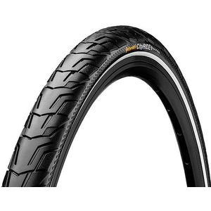 Buitenband Continental Ride City Puncture ProTection 28 x 1.40" / 37-622mm - zwart met reflectie