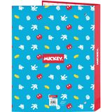 Ringmap Mickey Mouse Clubhouse Fantastic Blauw Rood A4 26.5 x 33 x 4 cm