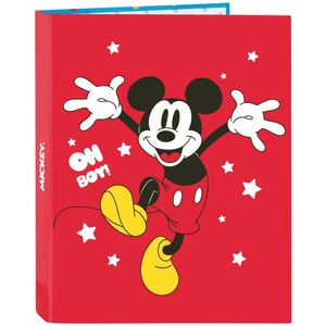 Ringmap Mickey Mouse Clubhouse Fantastic Blauw Rood A4 26.5 x 33 x 4 cm