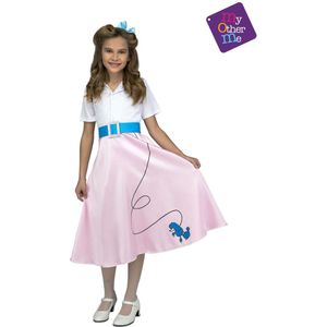 Kostuums voor Kinderen My Other Me Rok Pink Lady (3 Onderdelen)