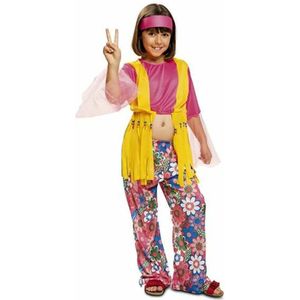 Kostuums voor Kinderen My Other Me 3 Onderdelen Hippie Maat 5-6 Jaar