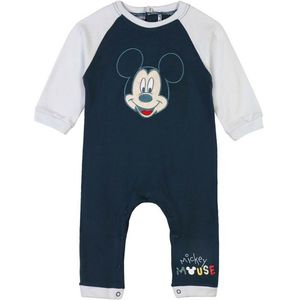 Baby Rompertje met Lange Mouwen Mickey Mouse Blauw Maat 36 maanden