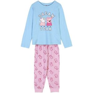 Pyjama Kinderen Peppa Pig Licht Blauw Maat 5 Jaar