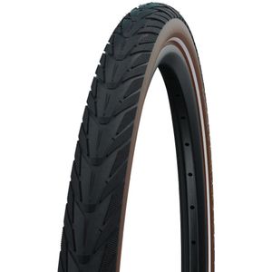 Buitenband Schwalbe Energizer Plus GreenGuard 28 x 1.75" / 47-622 mm - zwart/bruin met reflectie