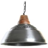 Plafondlamp DKD Home Decor 43 x 43 x 31 cm Zilverkleurig Bruin Ijzer Mangohout 50 W