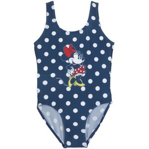 Zwempak voor Meisjes Minnie Mouse Donkerblauw Maat 12 Jaar