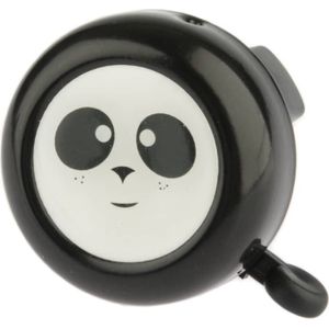 Fietsbel PexKids Panda - zwart/wit
