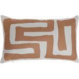 Kussen Home ESPRIT Beige Mosterd Boho 50 x 30 cm