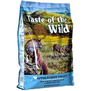 Voer Taste Of The Wild Appalachian Valley Lam Eend Wild zwijn Rendier 5,6 kg