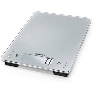 Soehnle digitale keukenweegschaal Page Aqua Proof - Zilver - tot 10 kg