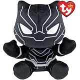TY Beanie Babies Marvel Knuffel Black Panther 15 cm