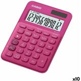 Rekenmachine Casio MS-20UC Fuchsia 2,3 x 10,5 x 14,95 cm (10 Stuks)