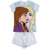 Zomerpyjama Frozen Licht Blauw Maat 3 Jaar