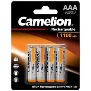 Rechargeable batteries Camelion AAA Micro 1100mAH (4 Pcs)