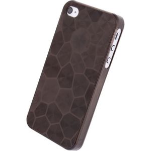 Xccess Honeycomb Cover Apple iPhone 4/4S Transparent Black