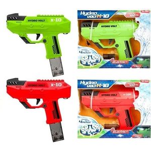 Splash Elektrisch Waterpistool Wave met Licht Groen/Rood