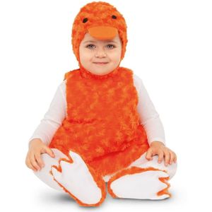 Kostuums voor Kinderen My Other Me Eend Oranje (4 Onderdelen) Maat 7-12 Maanden