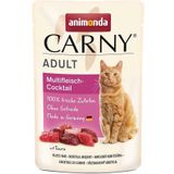 ANIMONDA Carny Adult Meat cocktail - nat kattenvoer - 85g