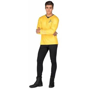 Kostuums voor Volwassenen My Other Me Star Trek Kirk Shirt Geel Maat XL