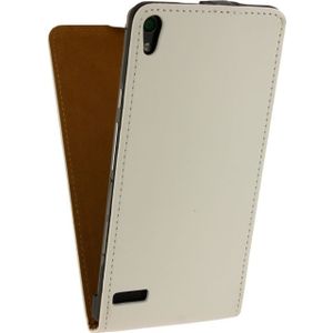 Mobilize Ultra Slim Flip Case Huawei Ascend P6 White