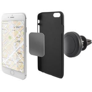 Magnetische Mobiele Telefoonhouder voor in Auto KSIX 360º Zwart