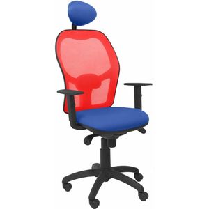 Bureaustoel met hoofdsteun Jorquera P&C ALI229C Blauw