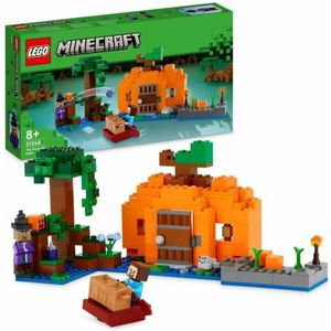 LEGO Minecraft De pompoenboerderij Speelgoed Boerderij Huis Halloween Set met Minifiguren - 21248