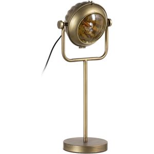 Bureaulamp 18 x 18 x 60 cm Gouden Metaal