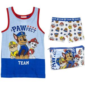 Pyjama Kinderen The Paw Patrol Blauw Maat 5 Jaar