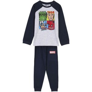 Pyjama Kinderen Marvel Grijs Maat 4 Jaar