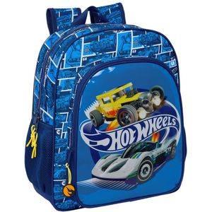 Schoolrugzak Hot Wheels Sonny Marineblauw 32 x 38 x 12 cm