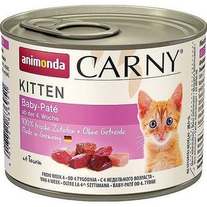 ANIMONDA Carny Kitten Baby-Pate - nat kattenvoer - 200 g